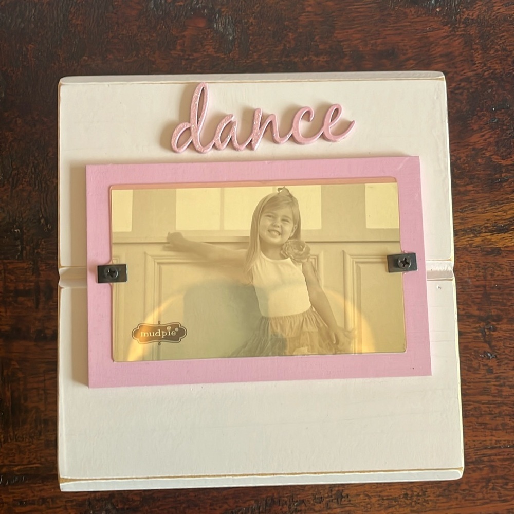 mudpie “dance” picture frame